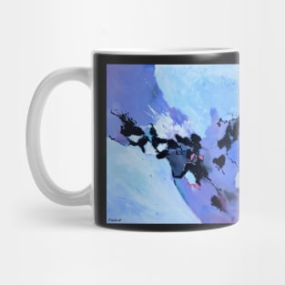 sliding absract Mug